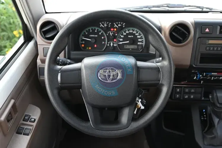 2025 MODEL TOYOTA LAND CRUISER 78 HARDTOP V6 4.0L 4WD 9-SEATER AUT0MATIC-40TH ANNIVERSARY STEERING