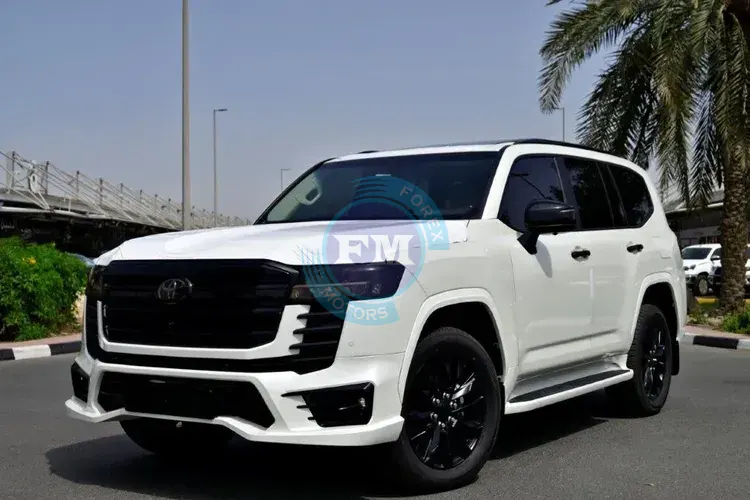 2024 MODEL TOYOTA LANDCRUISER 300 GXR 3.3L TWIN TURBO DIESEL AUTOMATIC BLACK EDITION SIDE