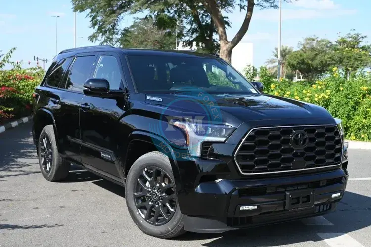 2025 MODEL SEQUOIA PLATINUM I-FORCE HYBRID V6 3.5L 4WD 7-SEATER AUTOMATIC SIDE