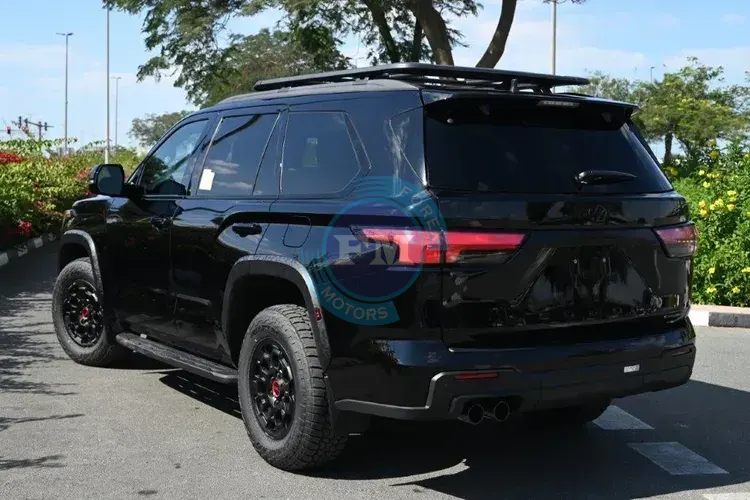 2025 MODEL TOYOTA SEQUOIA TRD PRO i-FORCE MAX HYBRID V6 3.5L TURBO 4WD 7-SEATER AUTOMATIC SIDE