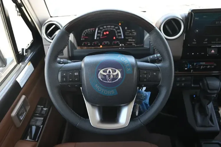 2024 MODEL TOYOTA  LAND CRUISER 71 HARDTOP SHORT WHEEL BASE SDLX V6 4.0L PETROL 4WD AUTOMATIC STEERING