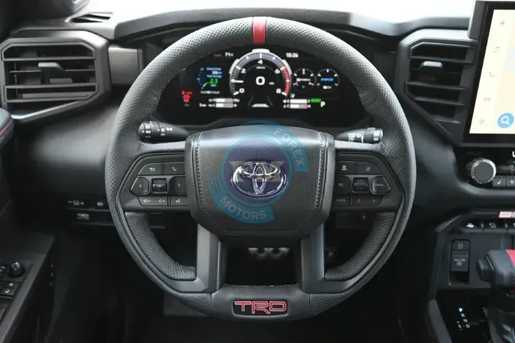 2025 MODEL TOYOTA SEQUOIA TRD PRO i-FORCE MAX HYBRID V6 3.5L TURBO 4WD 7-SEATER AUTOMATIC STEERING