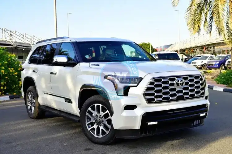2025 MODEL TOYOTA SEQUOIA 1794 EDITION HYBRID V6 3.5L 4WD 7-SEATER AUTOMATIC TRANSMISSION SIDE