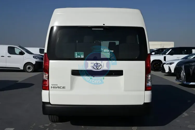 2026 MODEL TOYOTA HIACE HIGHROOF BUS GL V6 3.5L PETROL 13-SEATER AUTOMATIC BACK