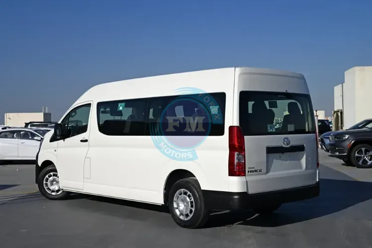 2026 MODEL TOYOTA HIACE HIGHROOF BUS GL V6 3.5L PETROL 13-SEATER AUTOMATIC SIDE1