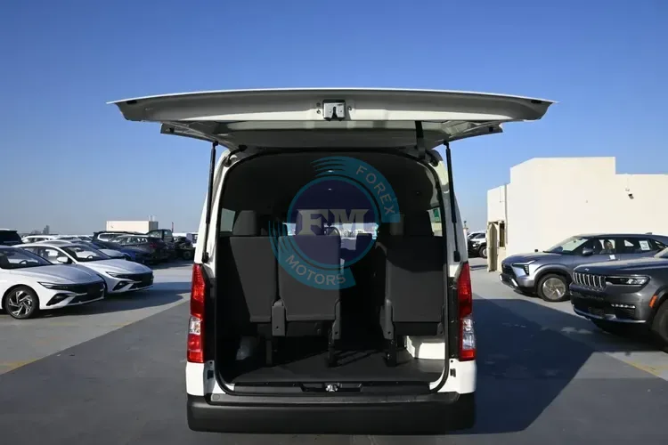 2026 MODEL TOYOTA HIACE HIGHROOF BUS GL V6 3.5L PETROL 13-SEATER AUTOMATIC TRUNCK