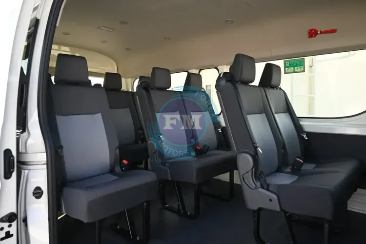 2026 MODEL TOYOTA HIACE HIGHROOF BUS GL V6 3.5L PETROL 13-SEATER AUTOMATIC SEATS