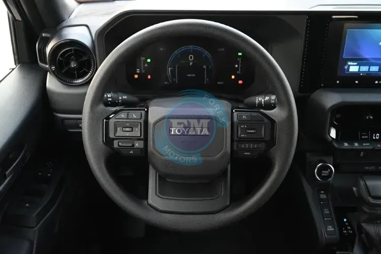 2024 MODEL TOYOTA PRADO TX 2.8L DIESEL 7-SEATER AUTOMATIC-EURO 5 STEERING