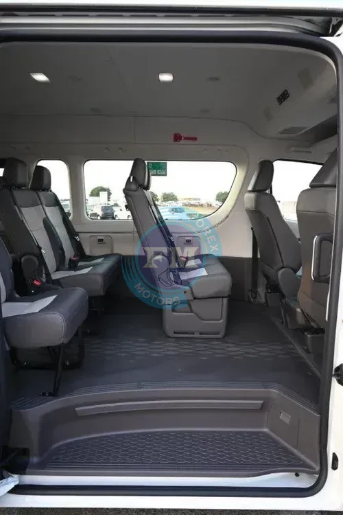 2025 MODEL TOYOTA HIACE HIGHROOF GL V6 3.5L PETROL 13-SEATER AUTOMATIC SEATS