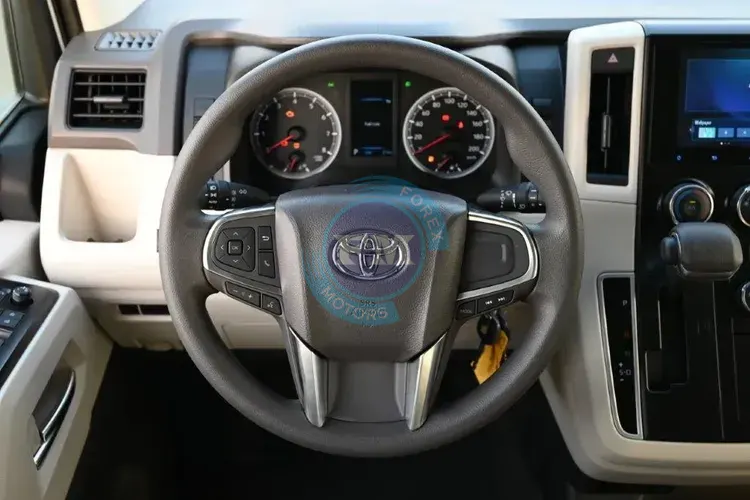 2025 MODEL TOYOTA HIACE HIGHROOF GL V6 3.5L PETROL 13-SEATER AUTOMATIC STEERING