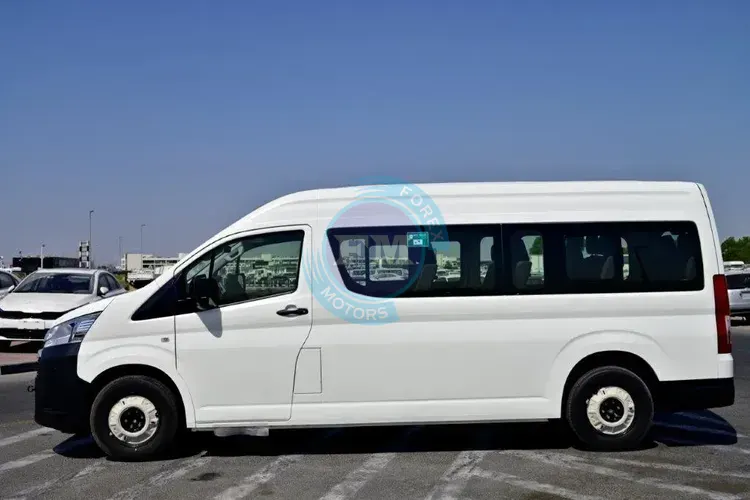 2025 MODEL TOYOTA HIACE HIGH ROOF  3.5L PETROL 13-SEATER MANUAL SIDE