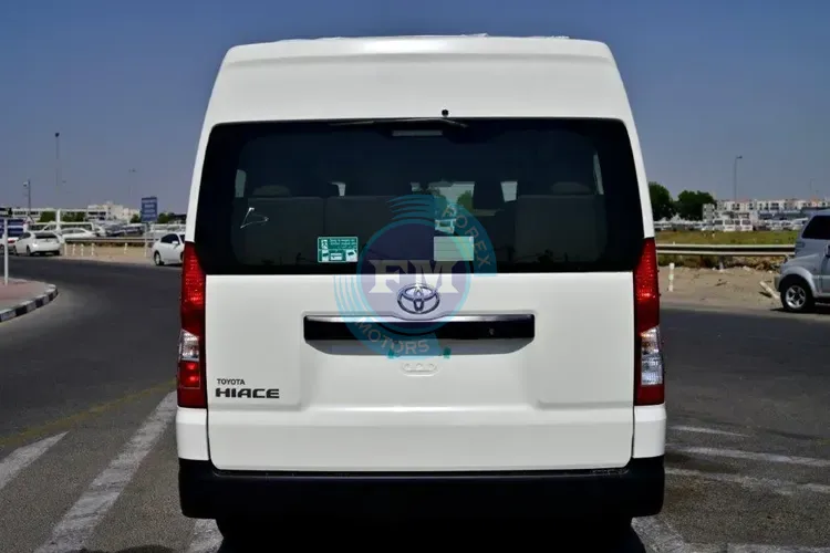 2025 MODEL TOYOTA HIACE HIGH ROOF  3.5L PETROL 13-SEATER MANUAL BACK