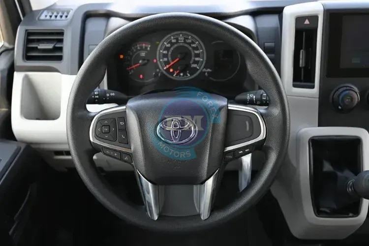 2025 MODEL TOYOTA HIACE HIGH ROOF  3.5L PETROL 13-SEATER MANUAL STEERING