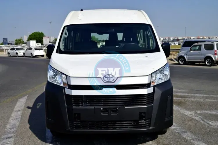 2025 MODEL TOYOTA HIACE HIGH ROOF 3.5L PETROL 13 SEATER AUTOMATIC FRONT