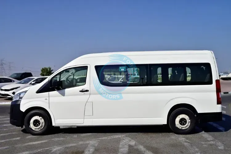 2025 MODEL TOYOTA HIACE HIGH ROOF 3.5L PETROL 13 SEATER AUTOMATIC SIDE