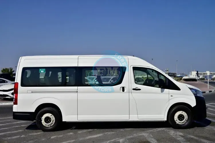 2025 MODEL TOYOTA HIACE HIGH ROOF 3.5L PETROL 13 SEATER AUTOMATIC SIDE1