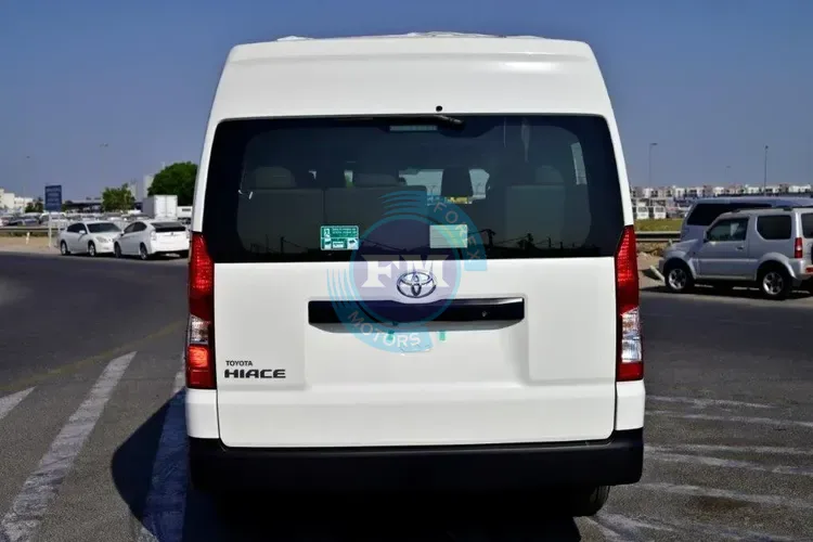 2025 MODEL TOYOTA HIACE HIGH ROOF 3.5L PETROL 13 SEATER AUTOMATIC BACK
