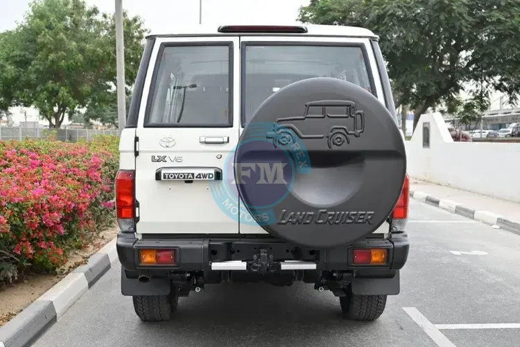 2025 MODEL TOYOTA LAND CRUISER 76 HARDTOP SDLX V6 4.0L PETROL 4WD 5-SEATER AUTOMATIC BACK