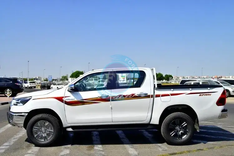 2025 MODEL TOYOTA HILUX DOUBLE CAB PICKUP GLXS-G 2.7L PETROL 4WD AUTOMATIC SIDE2