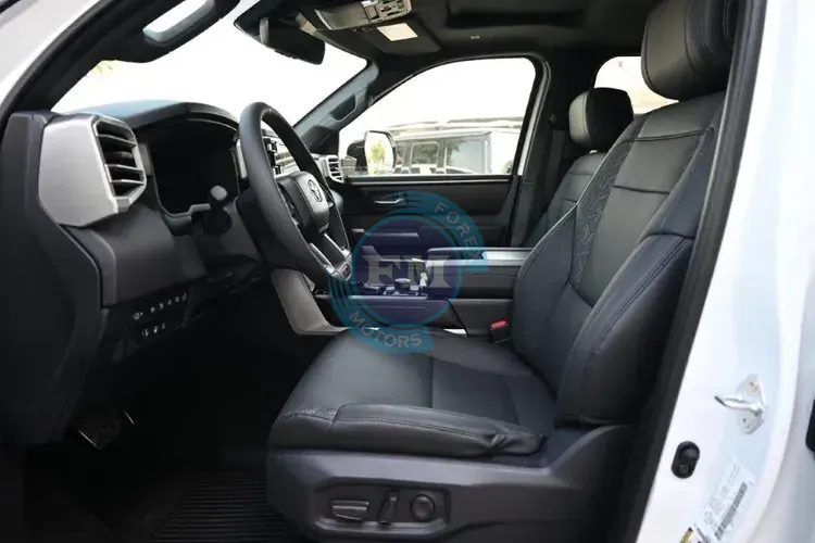 2025 TOYOTA SEQUOIA TRD OFFROAD HYBRID V6 3.4L 4WD 8 SEAT AUTOMATIC TRANSMISSION FRONT SEATS