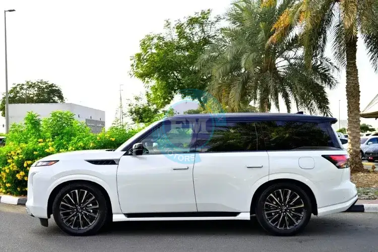 2025 INFINITY QX80 AUTOGRAPH V6 3.5L TWIN TURBO 4WD 7 SEAT AUTOMATIC SIDE2
