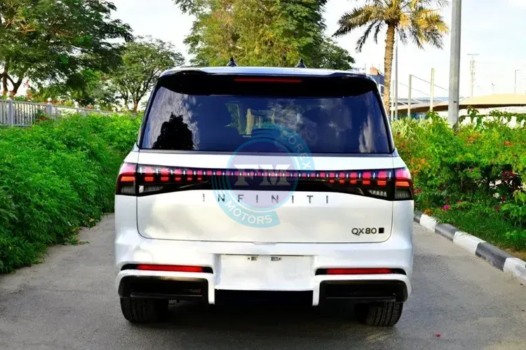 2025 INFINITY QX80 AUTOGRAPH V6 3.5L TWIN TURBO 4WD 7 SEAT AUTOMATIC BACK