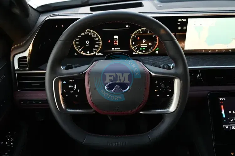 2025 INFINITY QX80 AUTOGRAPH V6 3.5L TWIN TURBO 4WD 7 SEAT AUTOMATIC STEERING