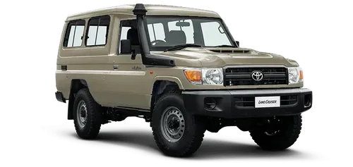 TOYOTA LANDCRUISER 78 HARDTOP V6 4.0L PETROL 4WD 9 SEATER MANUAL - Beige | Forex Motors