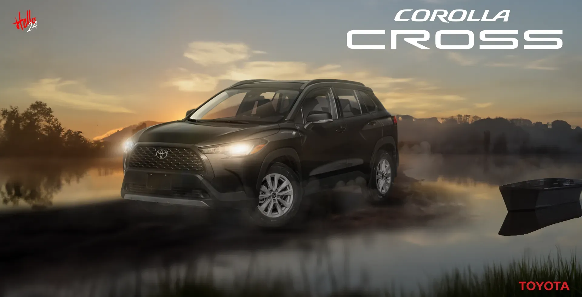 The 2024 Toyota Corolla Cross Hybrid XLE: A Crossover SUV with Advanced Features