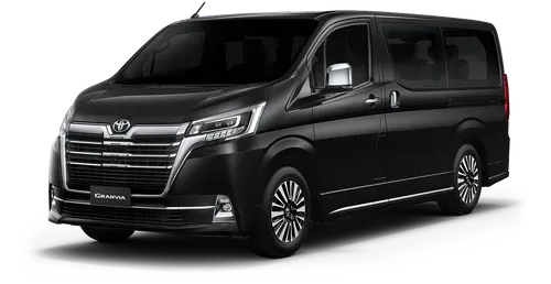 TOYOTA GRANVIA PREMIUM V6 3.5L 6-SEATER AT - Black | Forex Motors