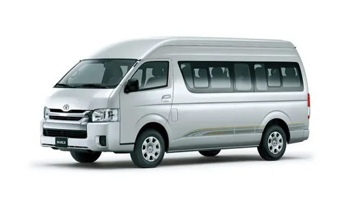 TOYOTA HIACE HIGH ROOF 3.5L PETROL 13 SEATER AT - Silver | Forex Motors