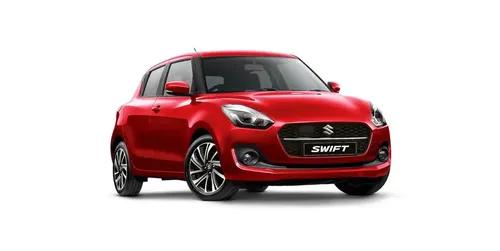 SUZUKI SWIFT HATCHBACK GLX 1.2L CVT - Red | Forex Motors