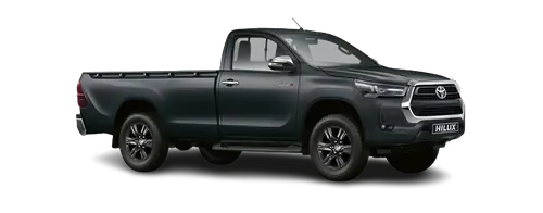 TOYOTA HILUX SINGLE CAB GL 2.4L DIESEL 4X2 MT - Black | Forex Motors