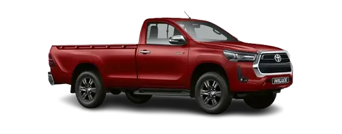 TOYOTA HILUX SINGLE CAB GL 2.4L DIESEL 4X2 MT - Red | Forex Motors