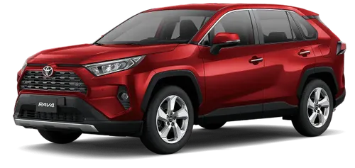TOYOTA RAV4 LE HYBRID 2.5L AWD AUTOMATIC - Red Mica | Forex Motors