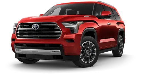 TOYOTA SEQUOIA TRD OFFROAD HYBRID V6 3.4L 4WD 8 SEAT AUTOMATIC - Red | Forex Motors