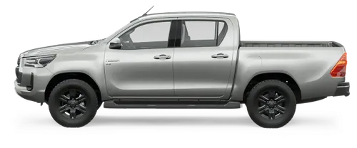 TOYOTA HILUX DOUBLE CAB PICKUP GLXS-V 2.7L PETROL 4WD 5-SEATER AUTOMATIC - Silver Metallic | Forex Motors