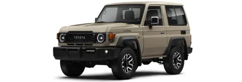 TOYOTA  LAND CRUISER 71 HARDTOP SHORT WHEEL BASE S-DLX 2.8L DIESEL 4WD 5 SEATER AUTOMATIC - Beige | Forex Motors
