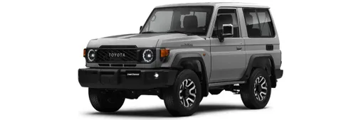 TOYOTA  LAND CRUISER 71 HARDTOP SHORT WHEEL BASE S-DLX 2.8L DIESEL 4WD 5 SEATER AUTOMATIC - Gray | Forex Motors