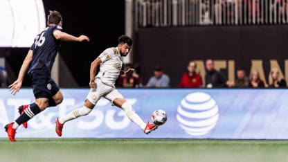 Goal: Marcelino Moreno scores in the17th minute