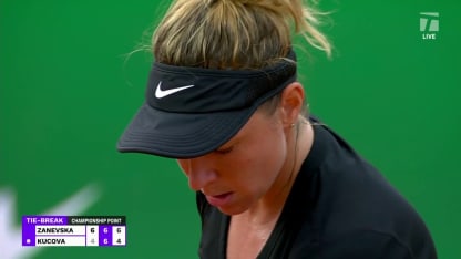 MATCH POINT: M. Zanevska def. K. Kucova; Poland Open F