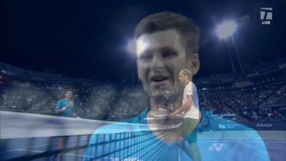 MATCH POINT: D. Medvedev def. H. Hurkacz; Toronto QF