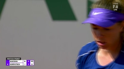 MATCH POINT: K. Kucova def. T. Korpatsch; Poland Gdynia Open SF