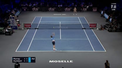 MATCH POINT: A. Murray def. U. Humbert; Metz 1R