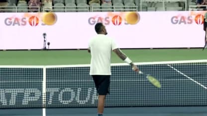 MATCH POINT: N. Kyrgios def. K. Anderson; Atlanta 1R