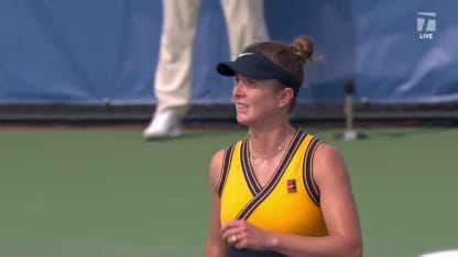 MATCH POINT: E. Svitolina def. E-G. Ruse; Chicago 3R