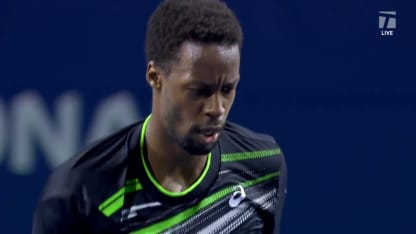 MATCH POINT: G. Monfils def. J. Millman; Toronto 2R