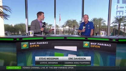 Tennis Channel Live: Eric Davidson stops by the TC Live desk