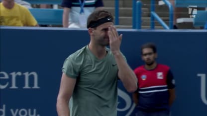 MATCH POINT: G. Dimitrov def. A. Bublik; Cincy 2R
