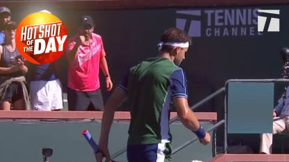 Hot Shot: G. Dimitrov Slide Volley